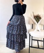 دامن چهارطبقه دلبر🙂‍↔️🩵