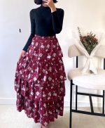 دامن چهارطبقه دلبر🥹💕 - تصویر 2