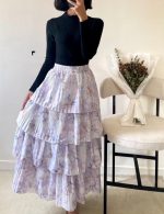دامن چهارطبقه دلبر🥹💕 - تصویر 4