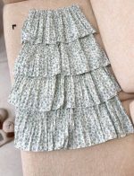 دامن چهارطبقه دلبر🤤🎀 - تصویر 4