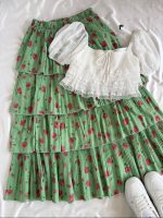 دامن چهارطبقه دلبر🧸🎀 - تصویر 4
