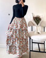 دامن چهارطبقه دلبر🥹💕 - تصویر 7